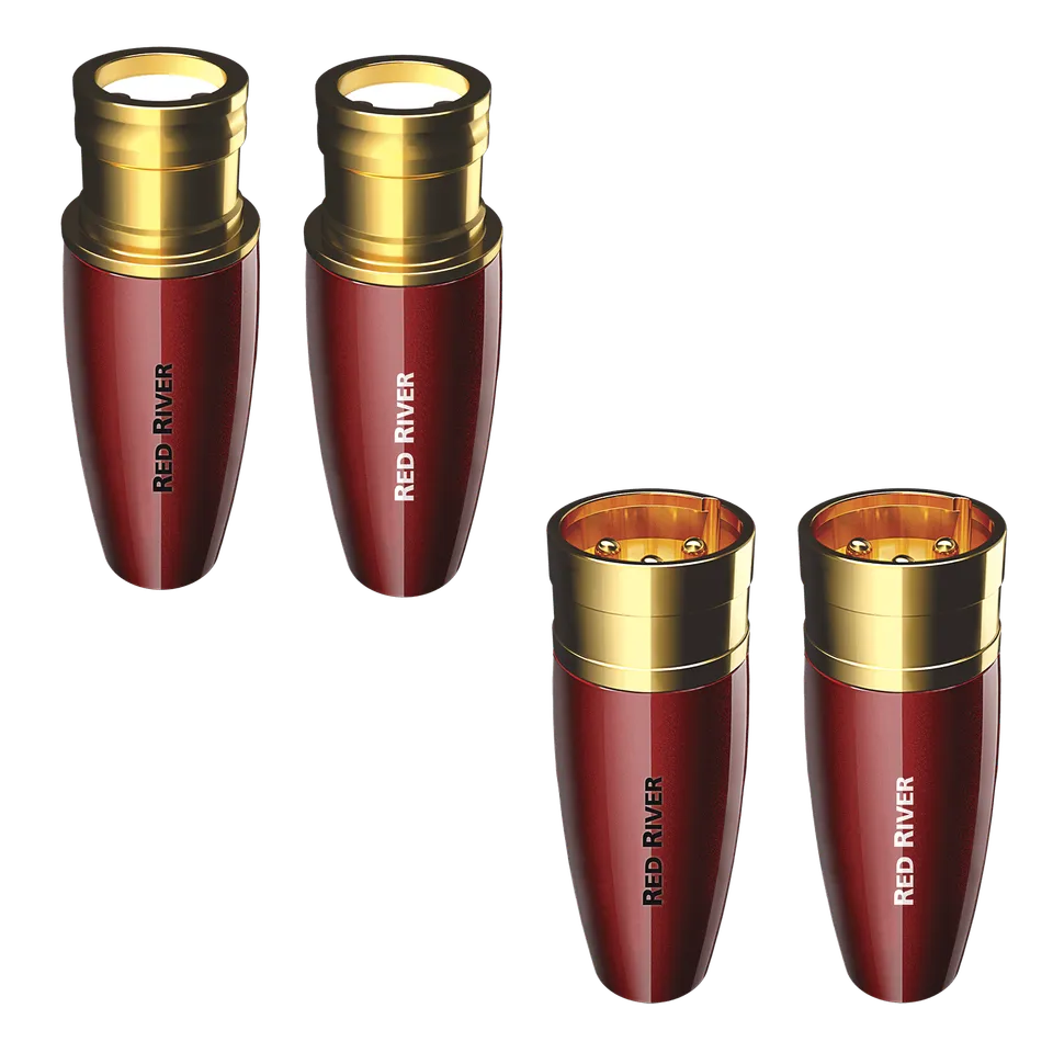 audioquest-red-river-xlr-stecker-vergoldet-feldabschluss image 1