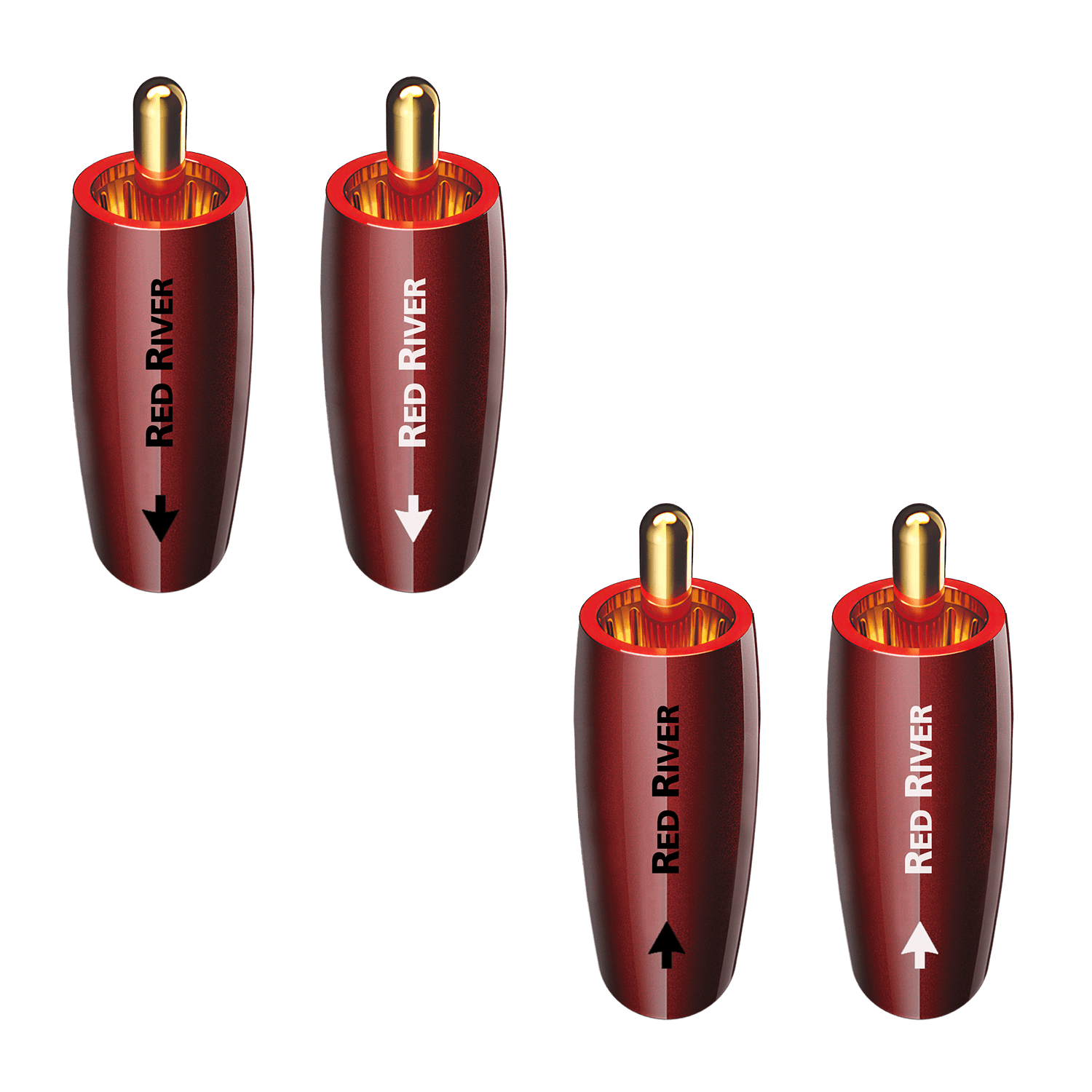 audioquest-red-river-rca-cinch-stecker-vergoldet-field image 1