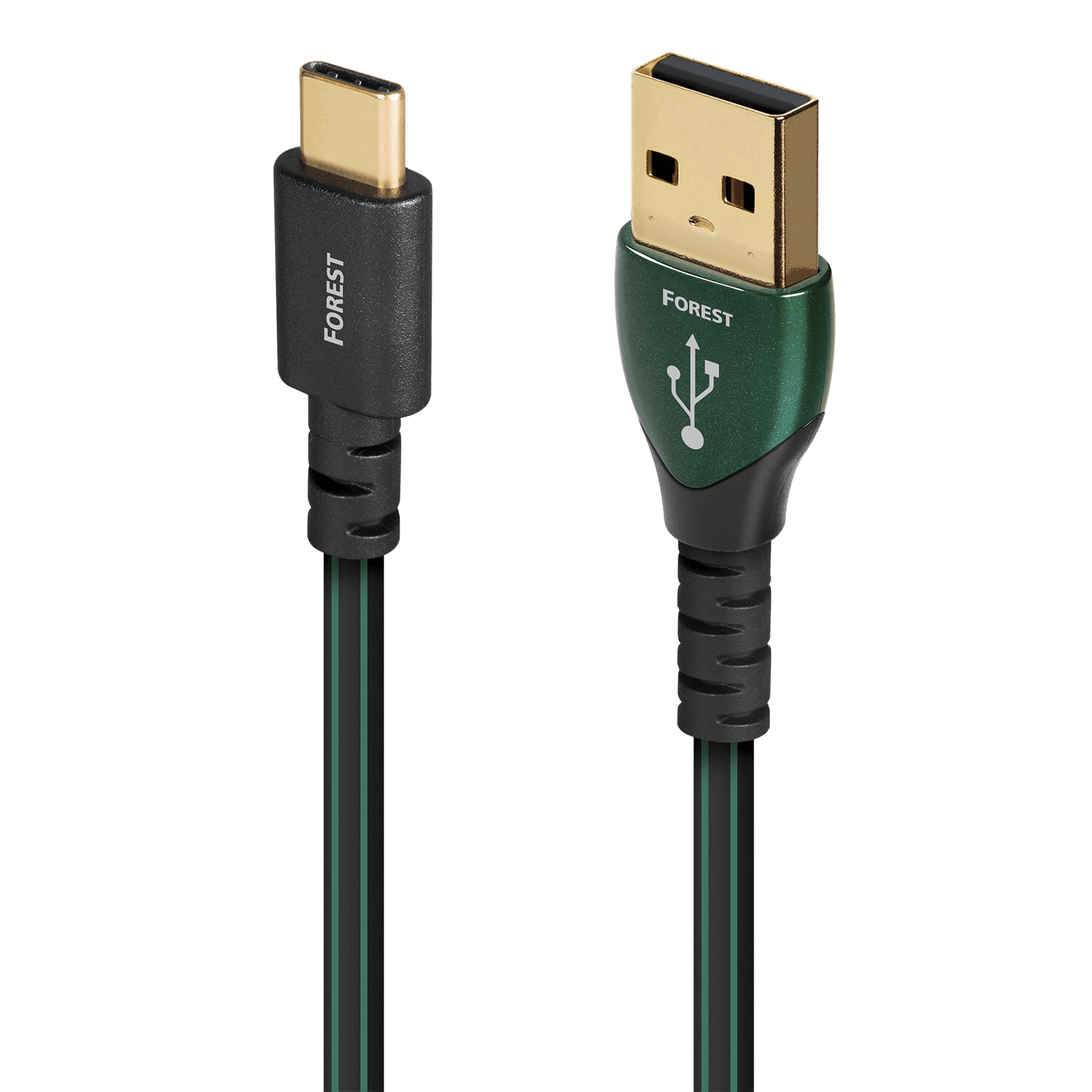 audioquest-forest-usb-kabel-usb-c-auf-a-mit-silber image 1