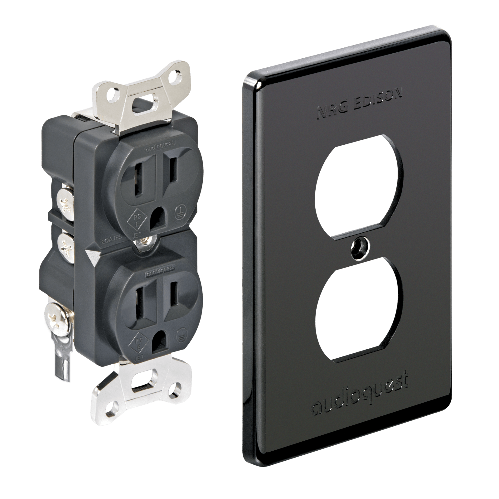 audioquest-nrg-edison-duplex-wandsteckdose-silber-beryllium image 1