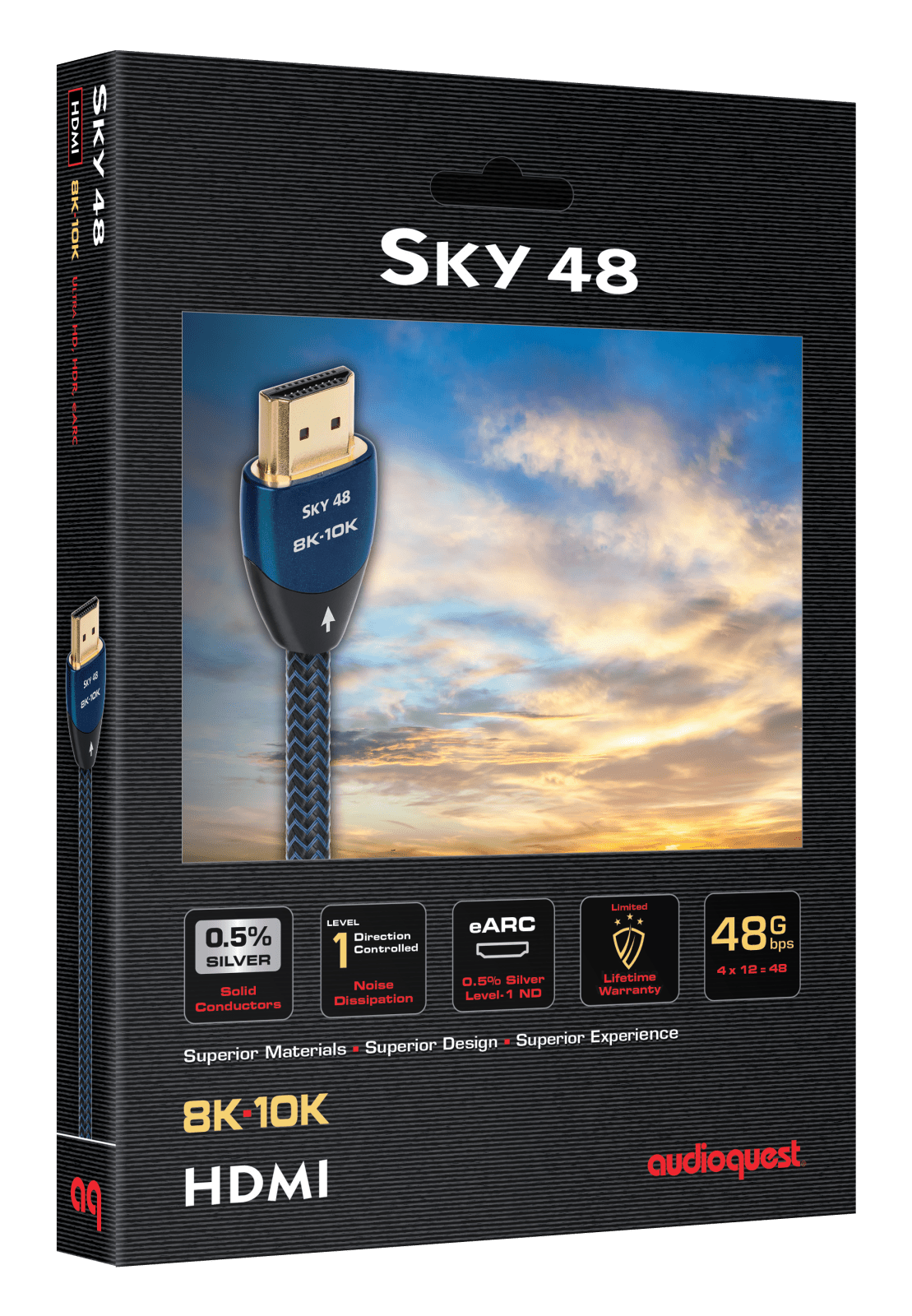 audioquest-sky-48-hdmi-kabel-0-75m-8k-48gbps image 2
