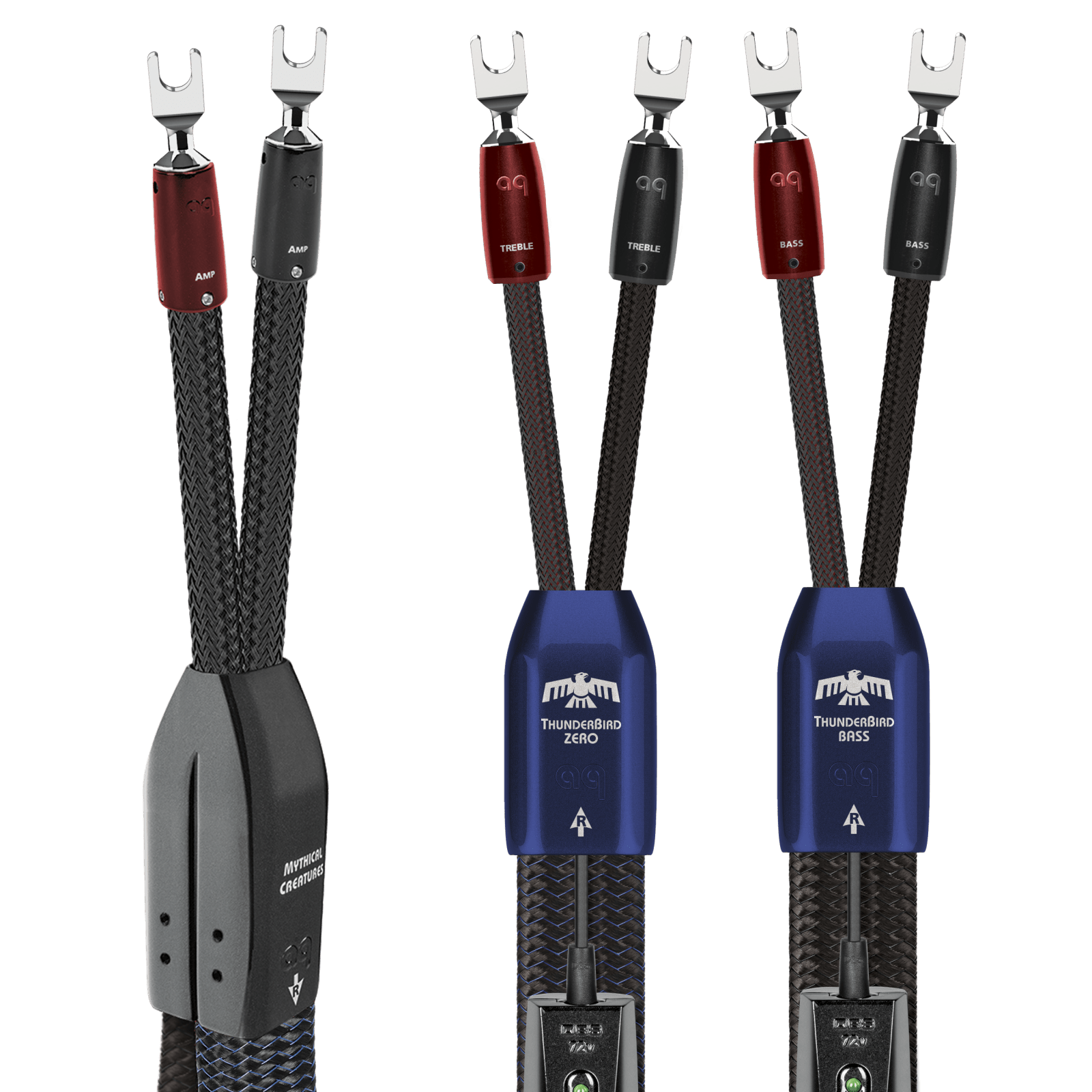 audioquest-thunderbird-zero-biwire-lautsprecherkabel image 1