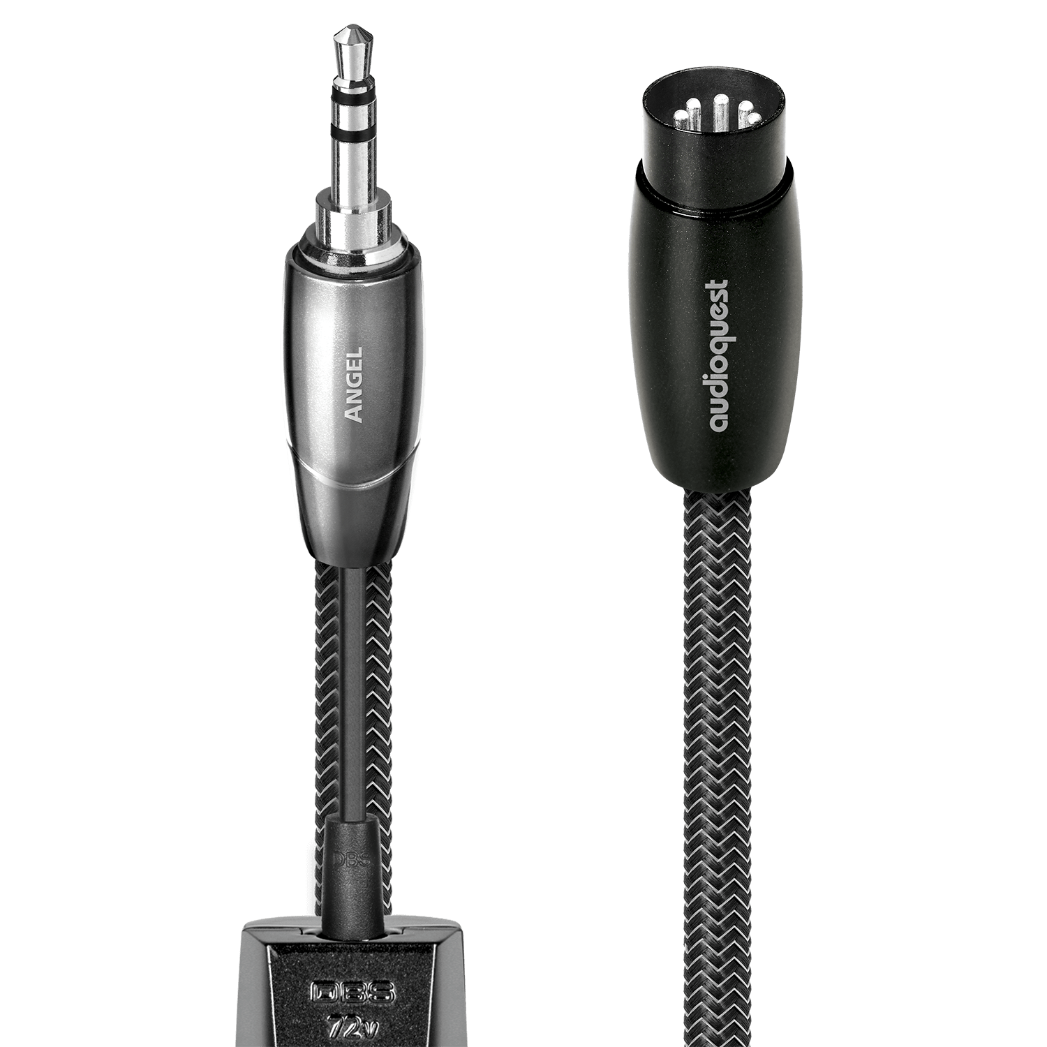 audioquest-angel-3-5mm-mini-5-pol-din-audiokabel-silberschutz image 1