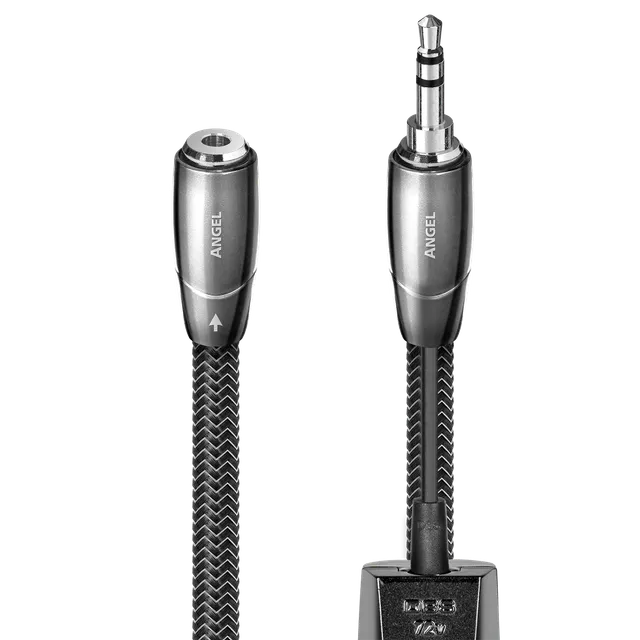 audioquest-angel-3-5mm-verl-ngerung-silber-m-auf-f image 1