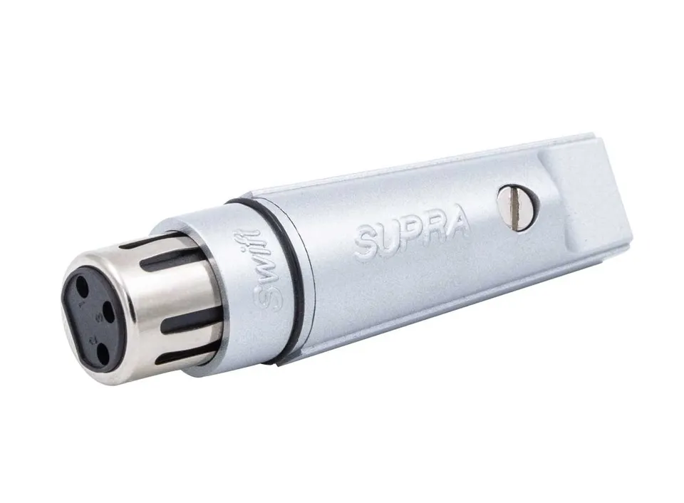 supra-swift-3f-xlr-stecker-au-silber-bulk-vergoldet image 1