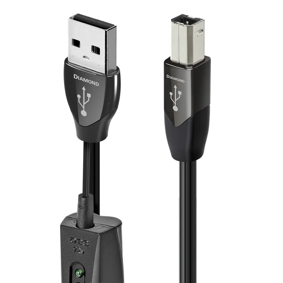 audioquest-diamond-usb-a-auf-usb-b-kabel-silbers-0-75-m image 1