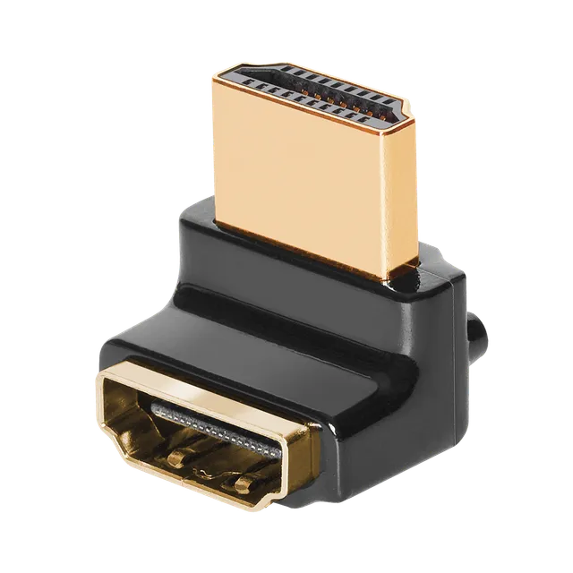audioquest-pearl-hdmi-90-adapter-flach-winkel image 1
