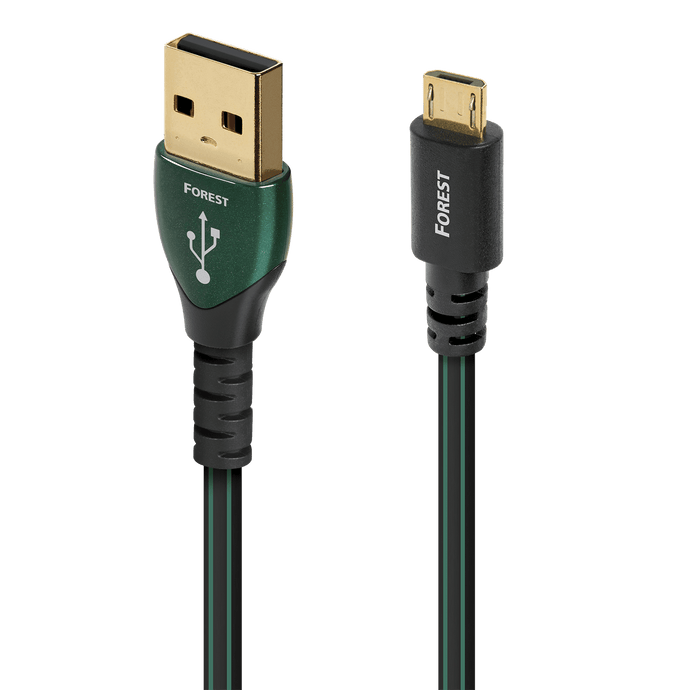 audioquest-forest-usb-a-auf-micro-b-2-0-usb-kabel-0-5-silber image 2