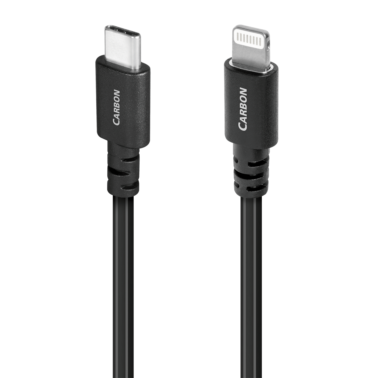 audioquest-carbon-usb-a-auf-lightning-kabel-versilbert image 1