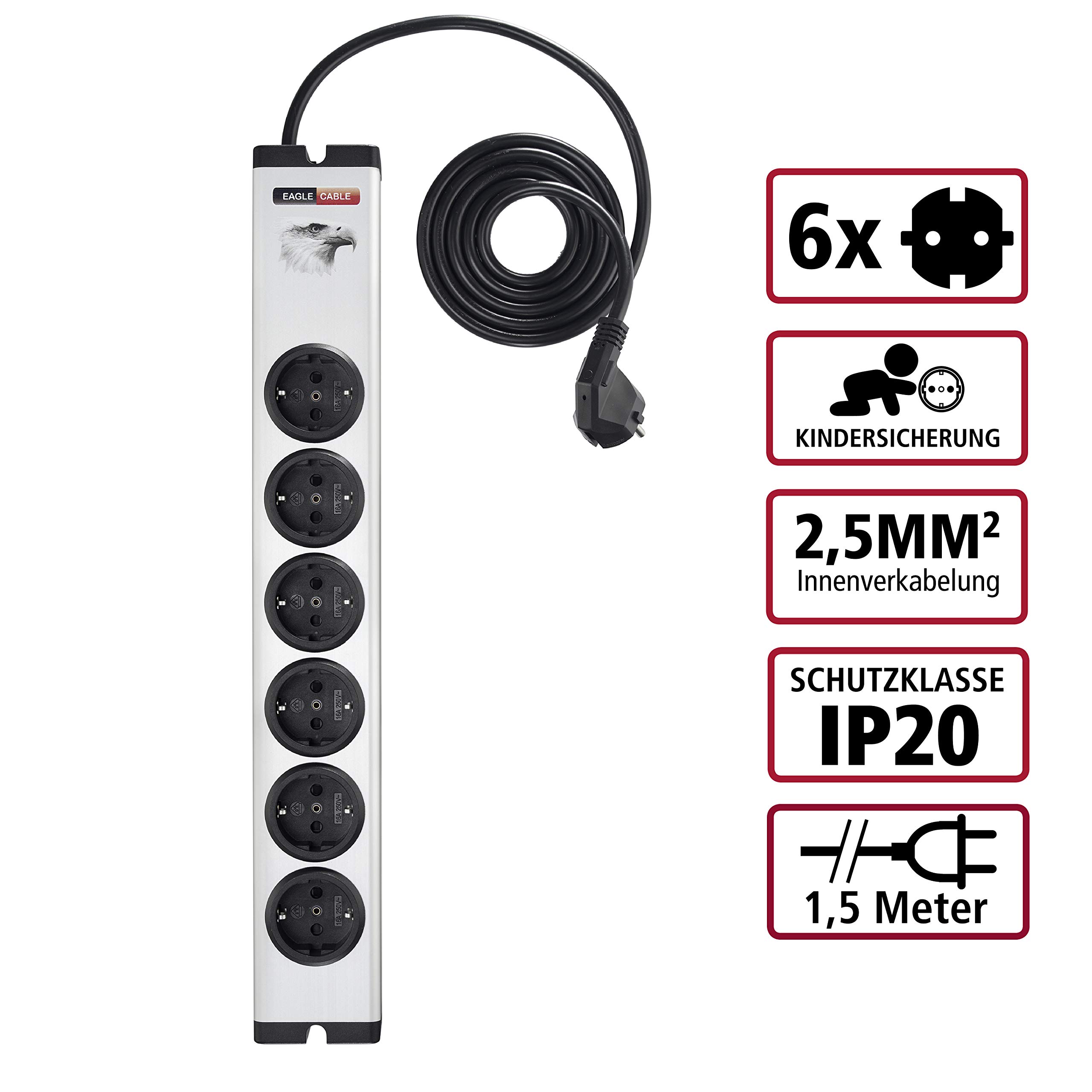 in-akustik-deluxe-netzleiste-alu6-6-fach-1-5m image 4