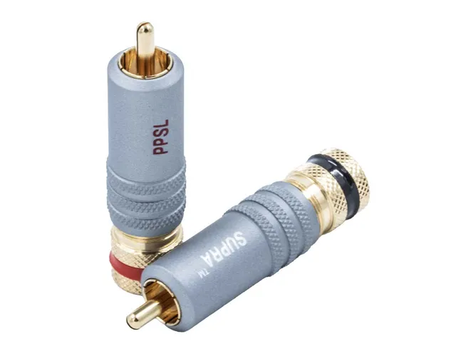 supra-dual-ppsl-rca-stecker-vergoldet-locking-1-st-ck image 1