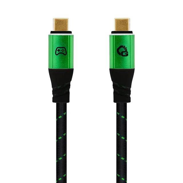 oehlbach-new-game-usb-c-kabel-40gbps-240w-0-75-m-schwarz image 1