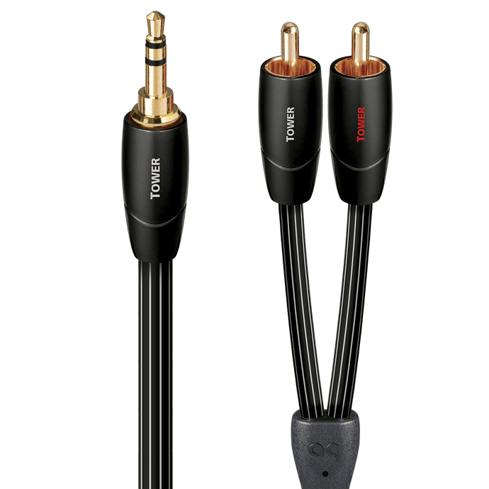 audioquest-tower-3-5mm-cinch-kabel-lgc-kupfer image 2