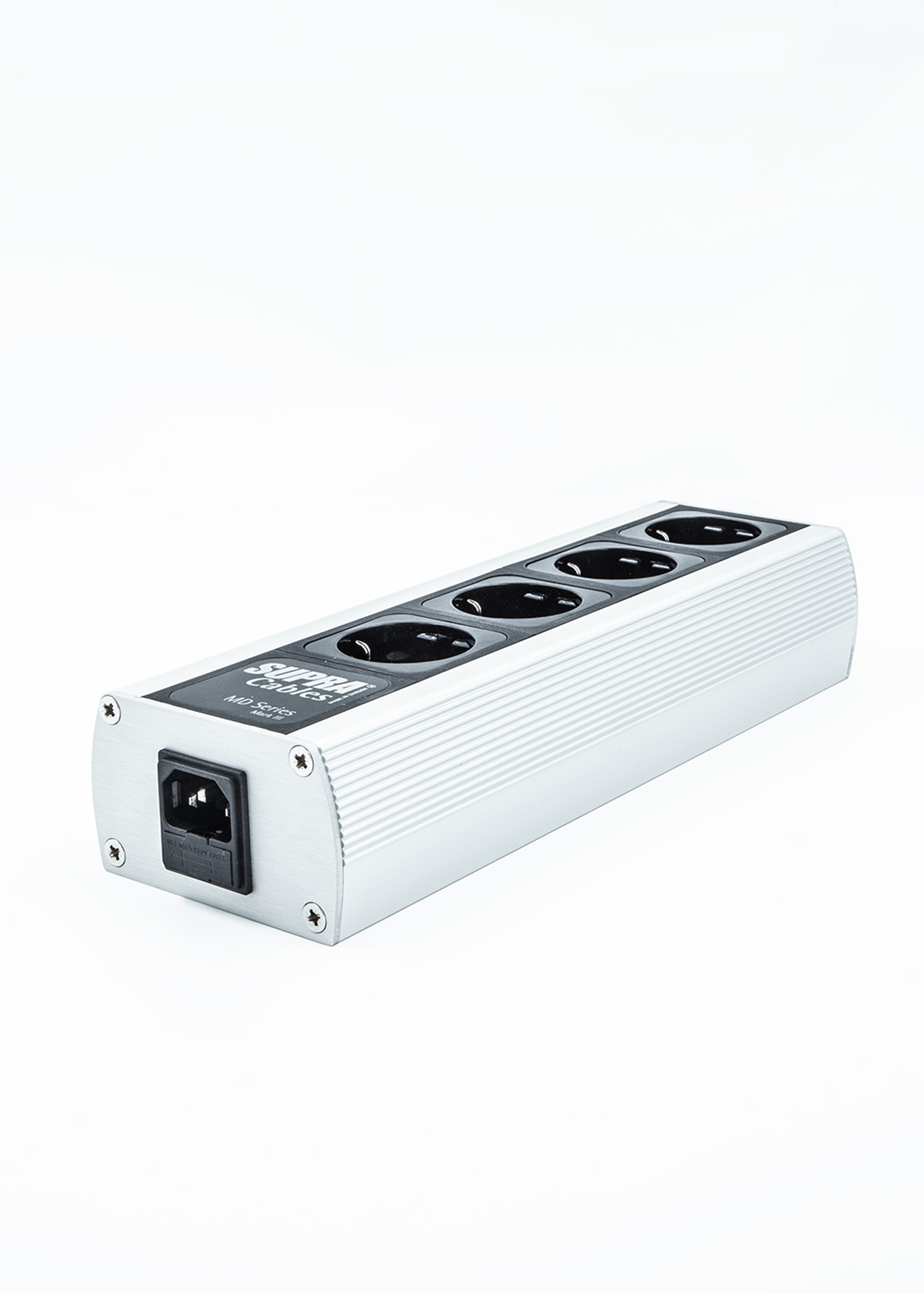 supra-mains-block-md04-eu-netzleiste-4-fach-schuko-hifi-filter image 1