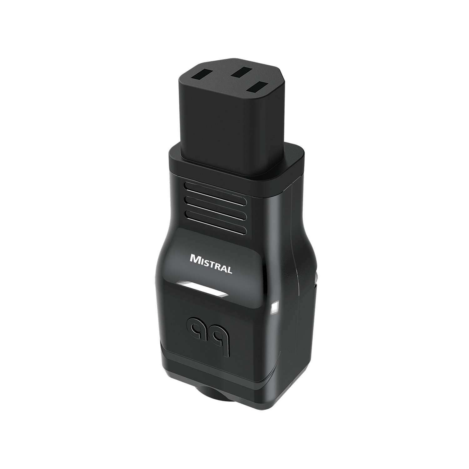 audioquest-mistral-schuko-netzstecker-silber-c13 image 1