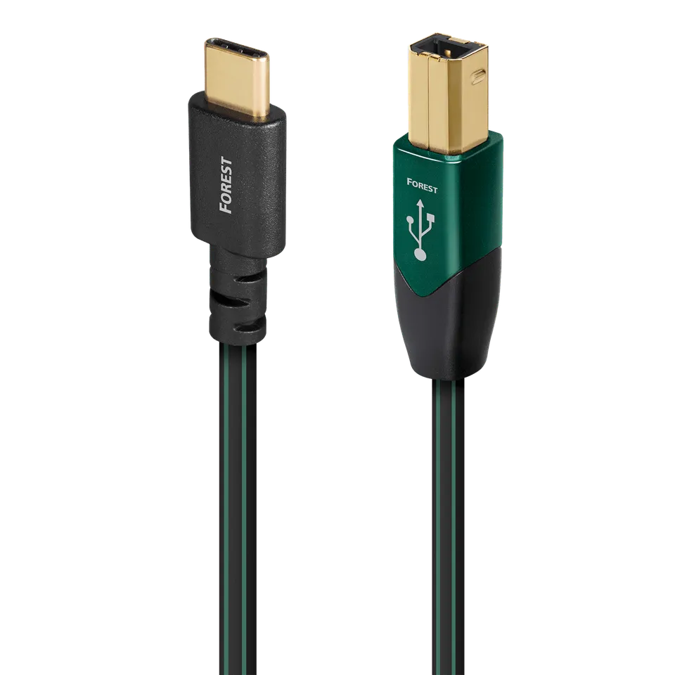 audioquest-forest-usb-c-auf-b-kabel-versilbert-0-5-silber image 1