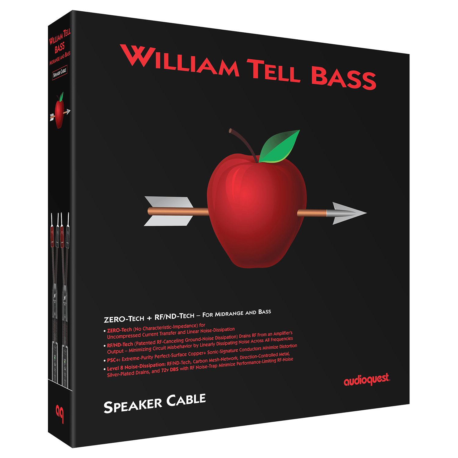 audioquest-william-tell-bass-lautsprecherkabel-single-3-m-kupfer image 4