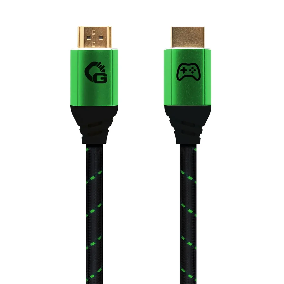 oehlbach-new-game-green-hdmi-kabel-2-m-schwarz-8k image 1