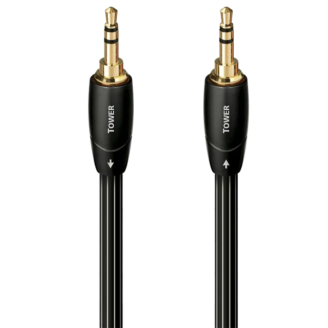 audioquest-tower-3-5mm-klinkenkabel-0-6m-lgc-kupfer image 1