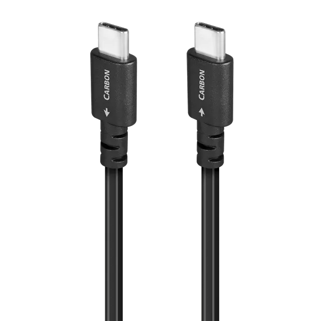 audioquest-carbon-usb-kabel-usb-c-auf-usb-c-silber image 1