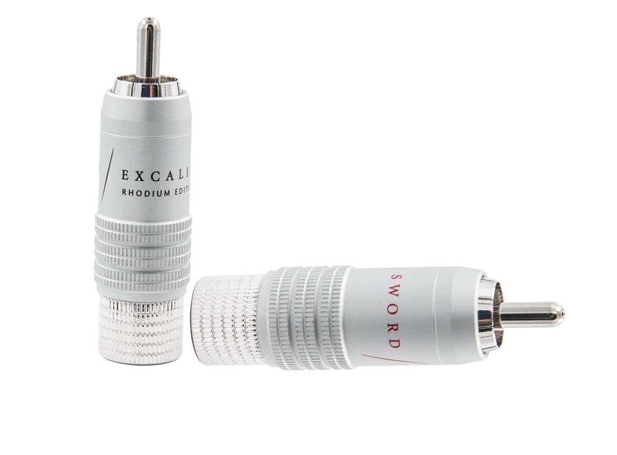 supra-dual-rca-8sl-cinchstecker-rhodium-rot-schwarz-paar image 1