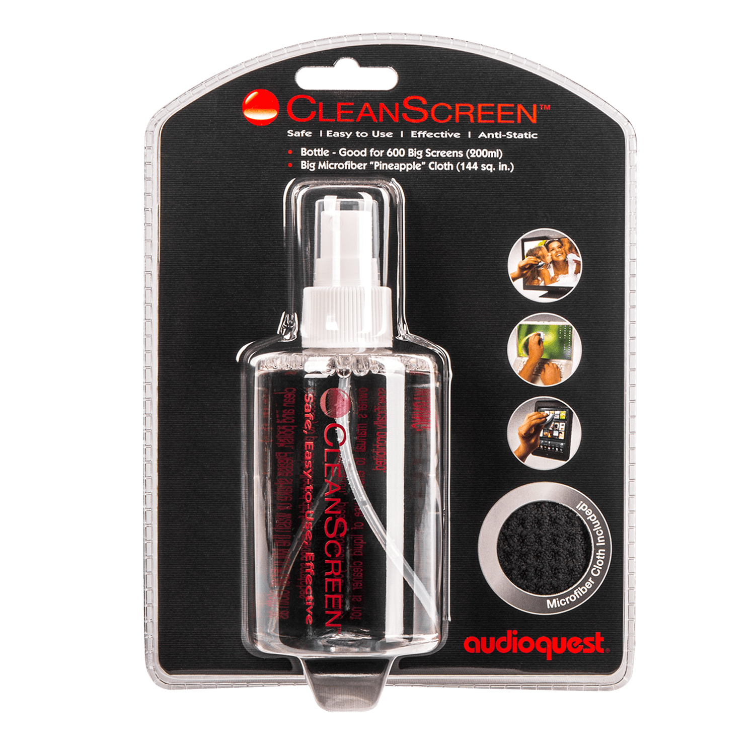 audioquest-pearl-cleanscreen-bildschirmreiniger-6oz-mikrofaser image 1