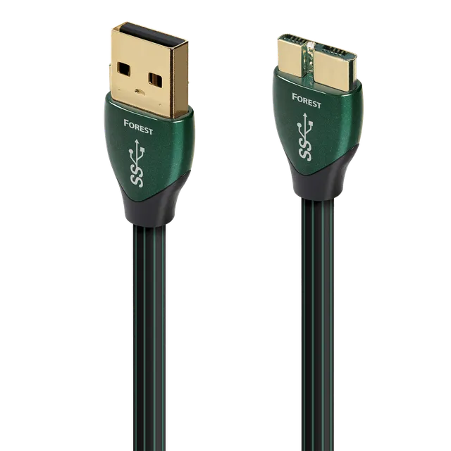 audioquest-forest-usb-a-3-0-micro-b-kabel-silber image 1