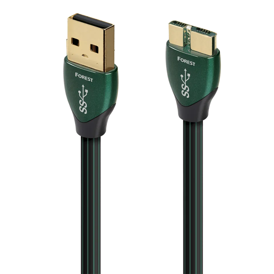 audioquest-forest-usb-a-3-0-micro-b-kabel-silber image 1