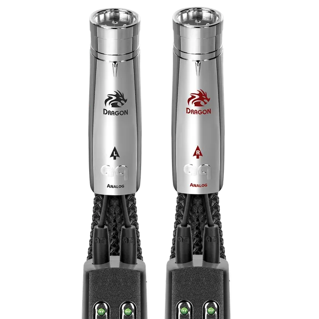 audioquest-dragon-xlr-kabel-xlr-auf-xlr-silbersignal image 1