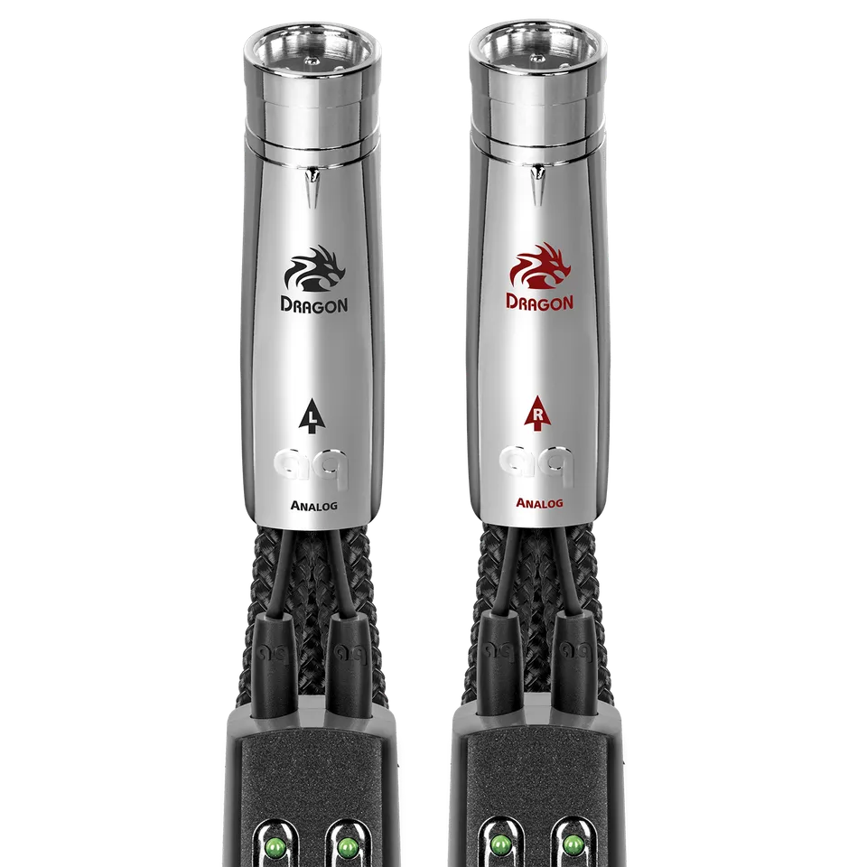 audioquest-dragon-xlr-kabel-xlr-auf-xlr-silbersignal image 1