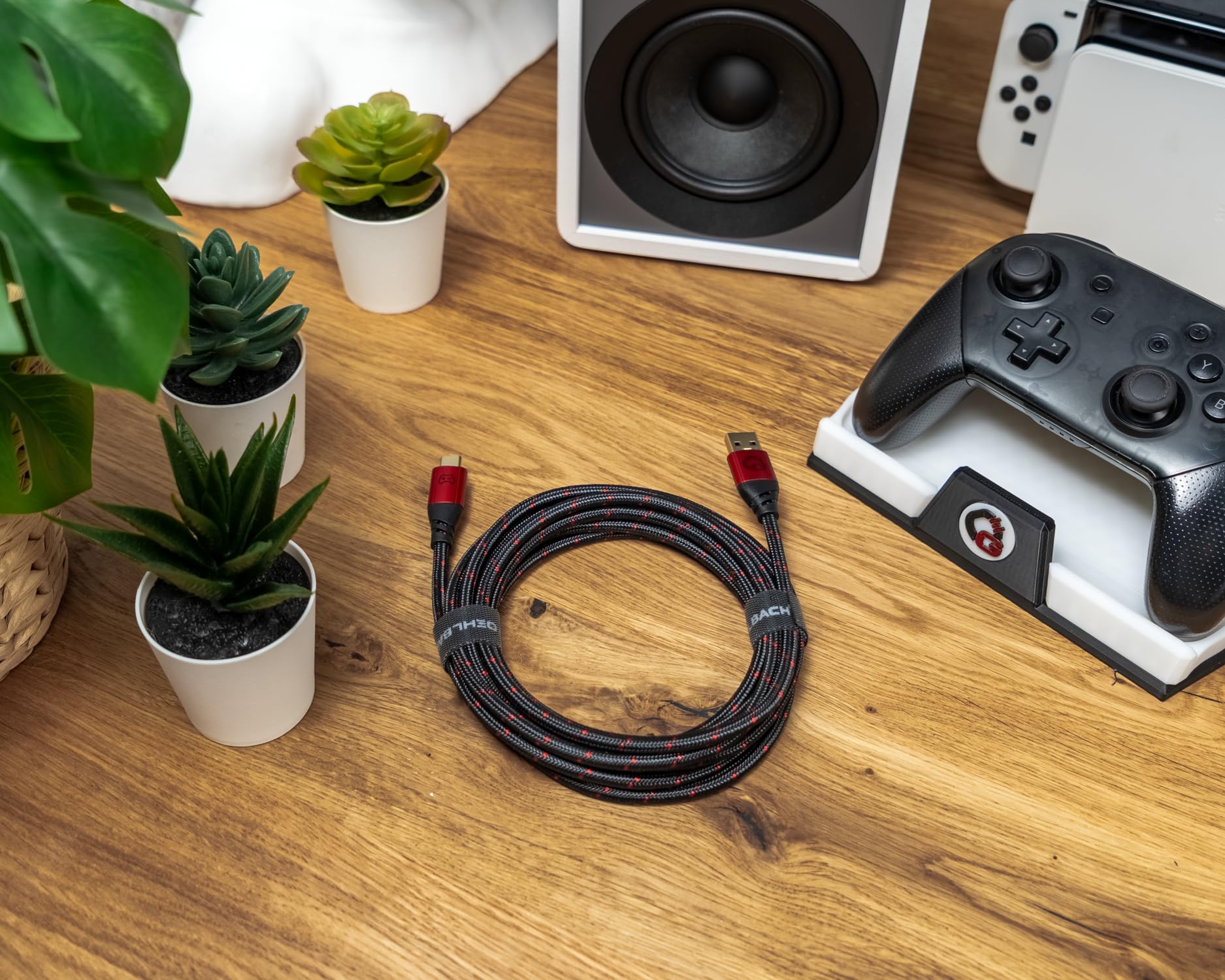 oehlbach-new-game-usb-kabel-a-c-0-75m-60w-schwarz image 2