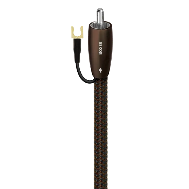 audioquest-boxer-rca-subwooferkabel-2-m-mit-silber image 1