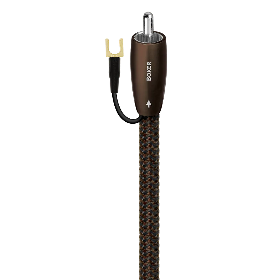 audioquest-boxer-rca-subwooferkabel-2-m-mit-silber image 1