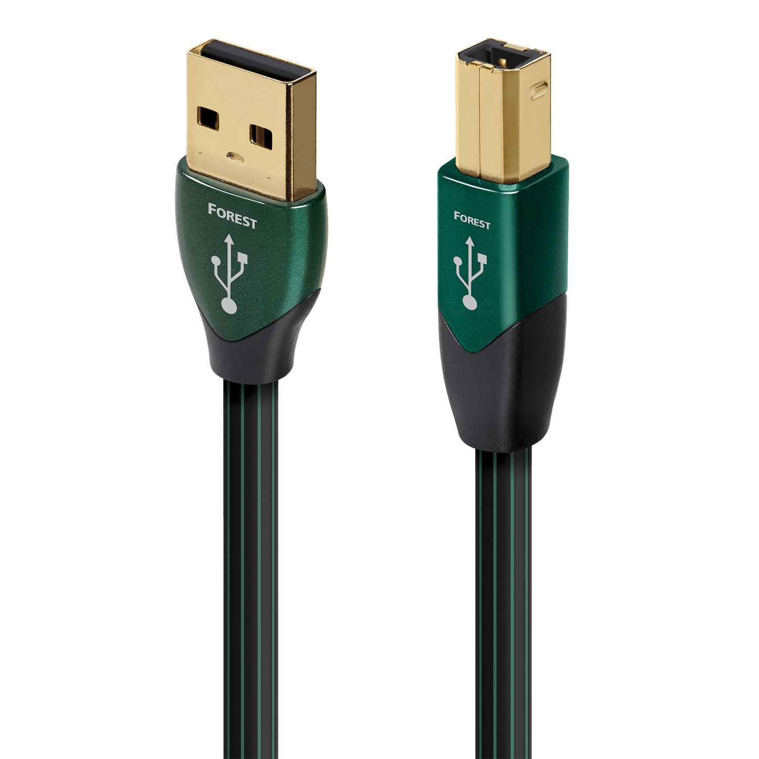 audioquest-forest-usb-a-auf-b-kabel-0-5-silber image 1