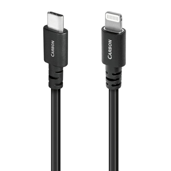 audioquest-carbon-usb-a-auf-lightning-kabel-versilbert image 3