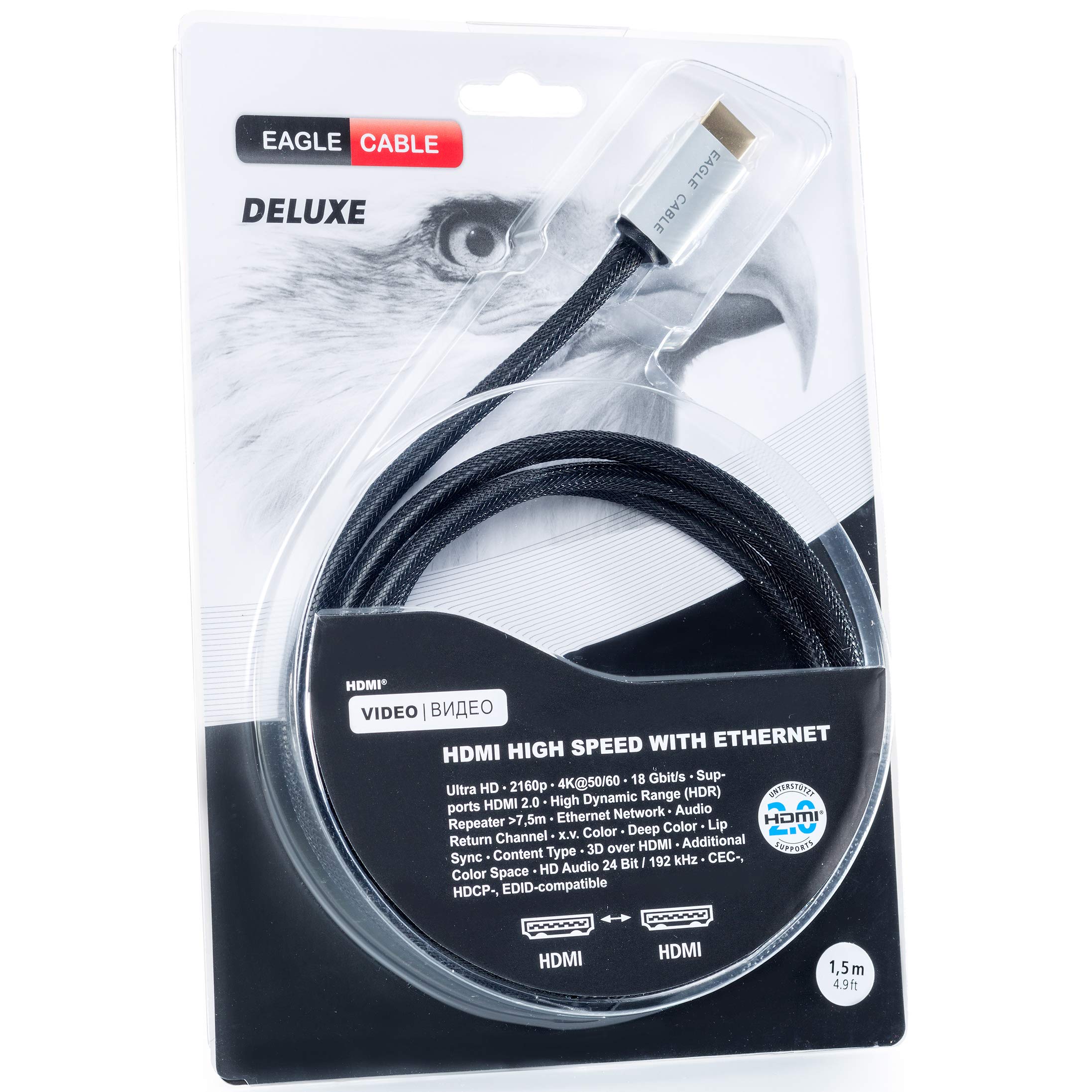in-akustik-deluxe-high-speed-hdmi-kabel-0-75m-schwarz-4k-hdr image 8