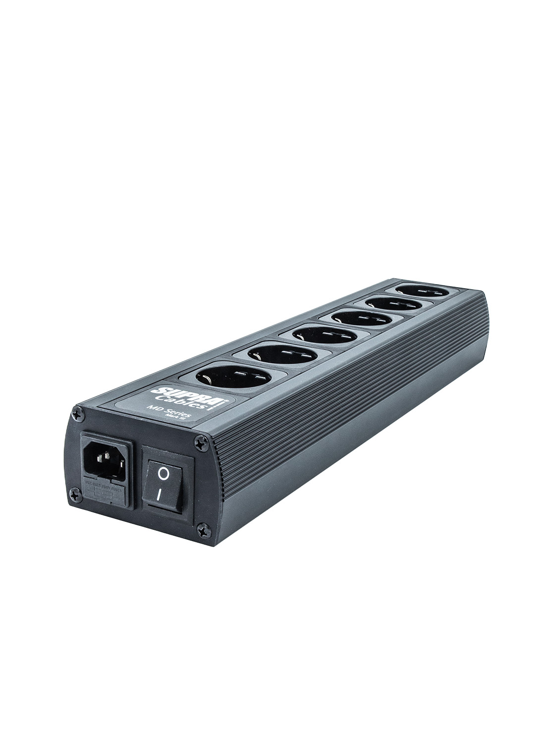 supra-mains-block-md06-eu-steckdosenleiste-6-fach-schwarz-schalter image 1