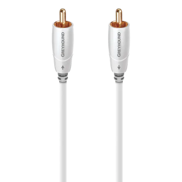 audioquest-greyhound-rca-subwooferkabel-0-5-silber image 1