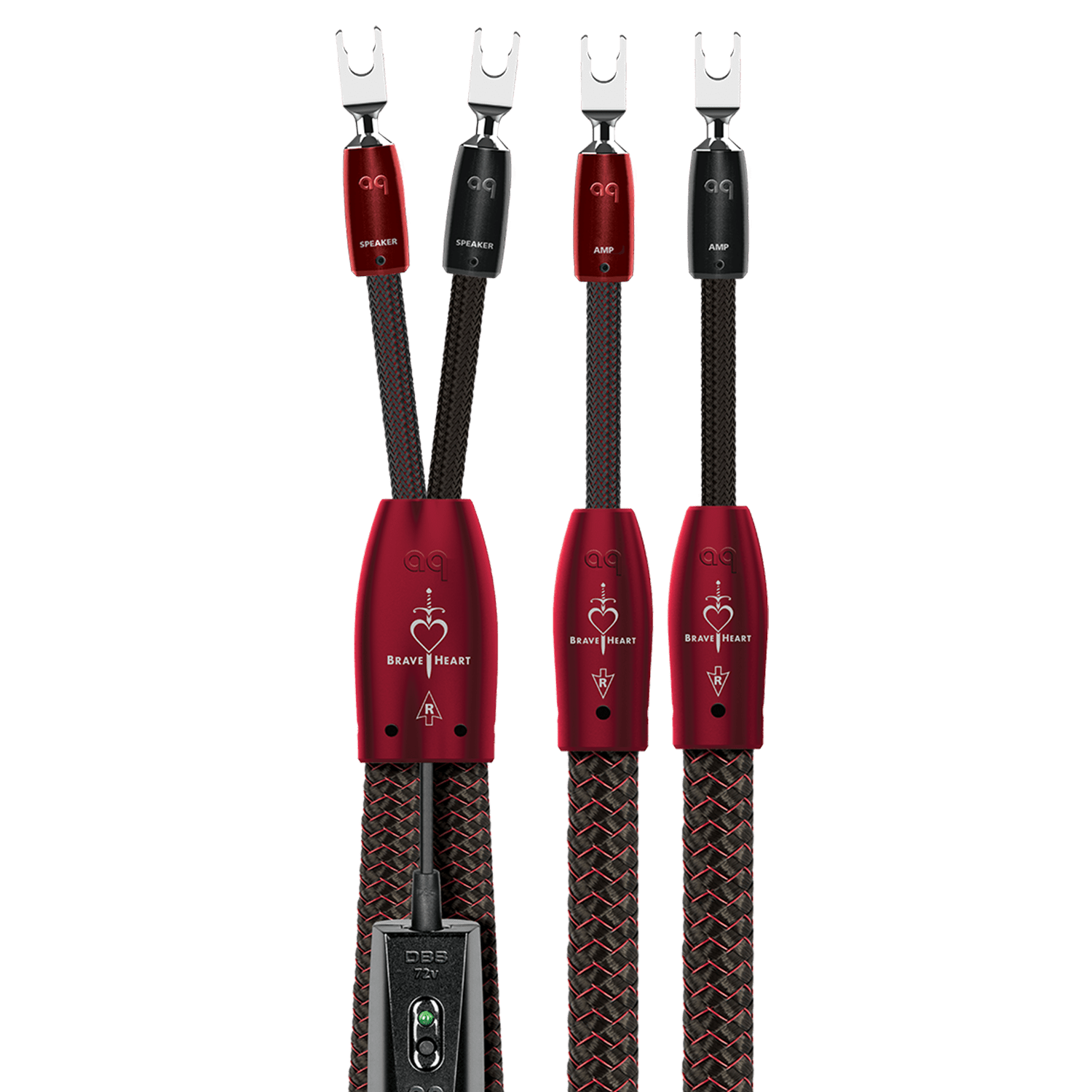 audioquest-brave-heart-full-range-lautsprecherkabel-paar-2-4-m-kupfer image 2
