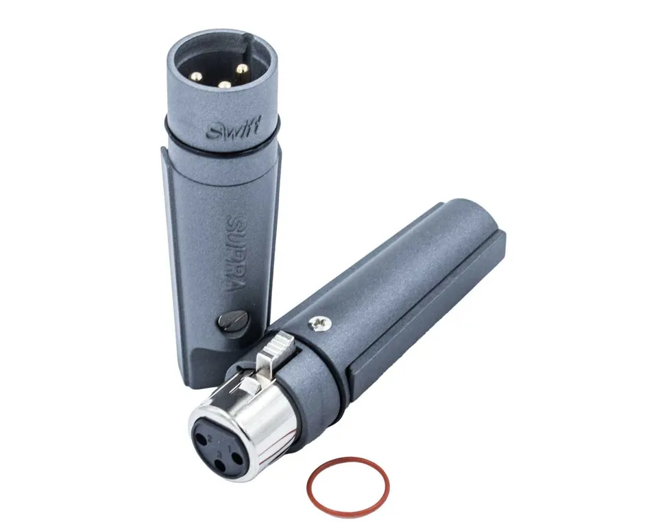 supra-swift-xlr-stecker-set-grau-m-f-vergoldet image 1