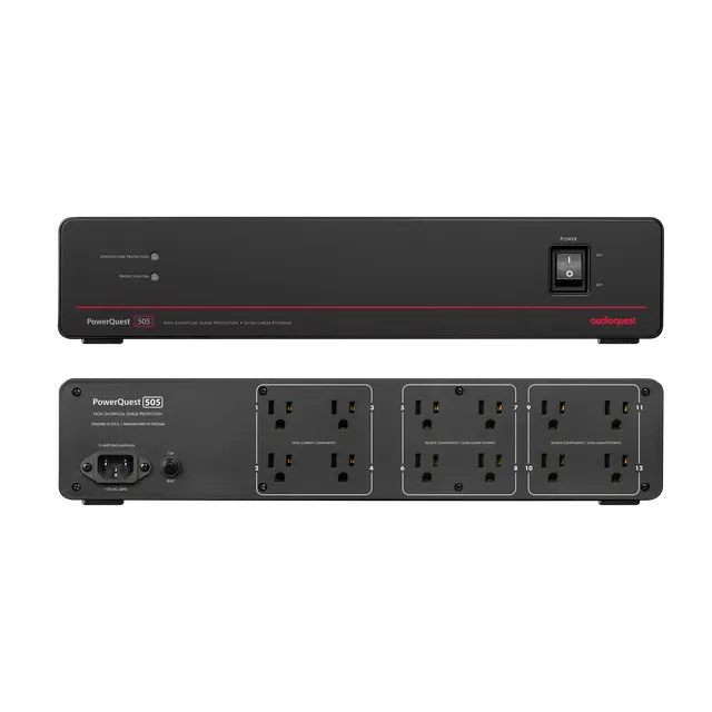 audioquest-powerquest-505-netzfilter-stromfilter-berspannungsschutz image 1