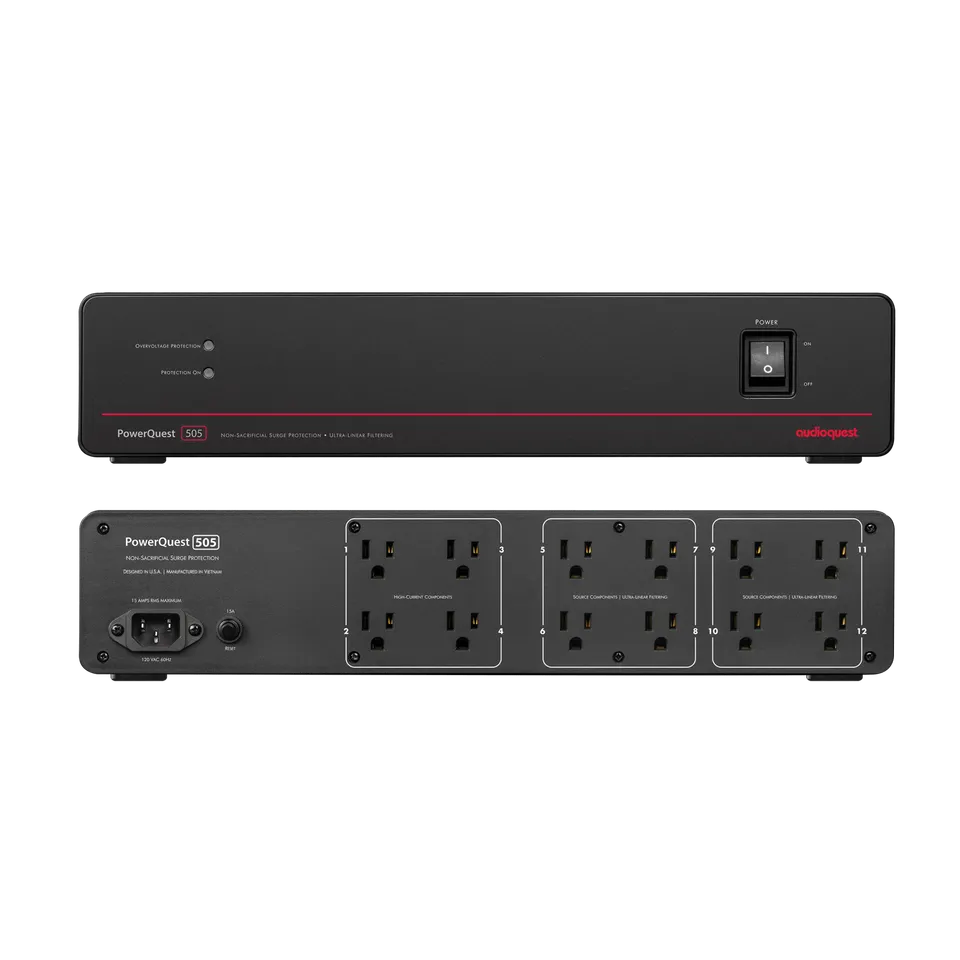 audioquest-powerquest-505-netzfilter-stromfilter-berspannungsschutz image 1
