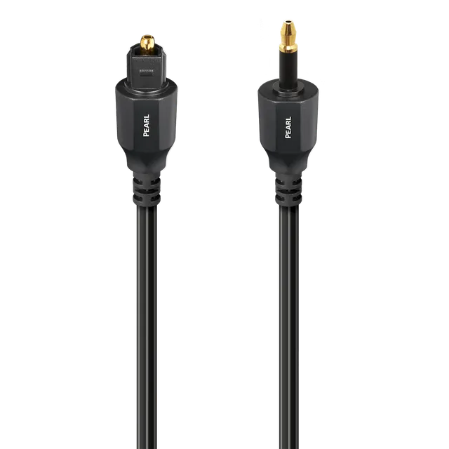 audioquest-pearl-optical-auf-3-5mm-kabel-1-5-m-faser image 1