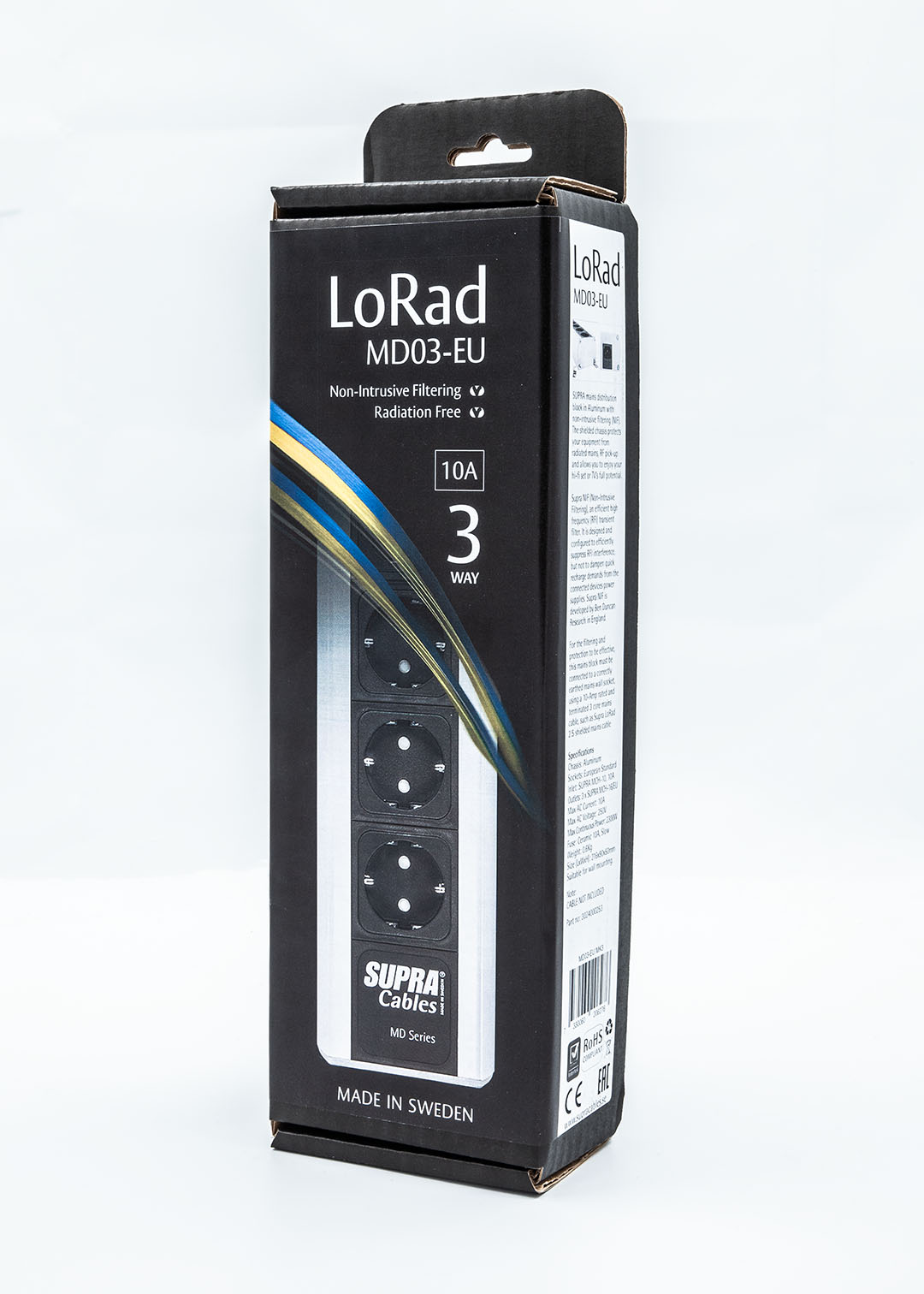 supra-mains-block-md03-eu-steckdosenleiste-3-fach-nif-filter image 5