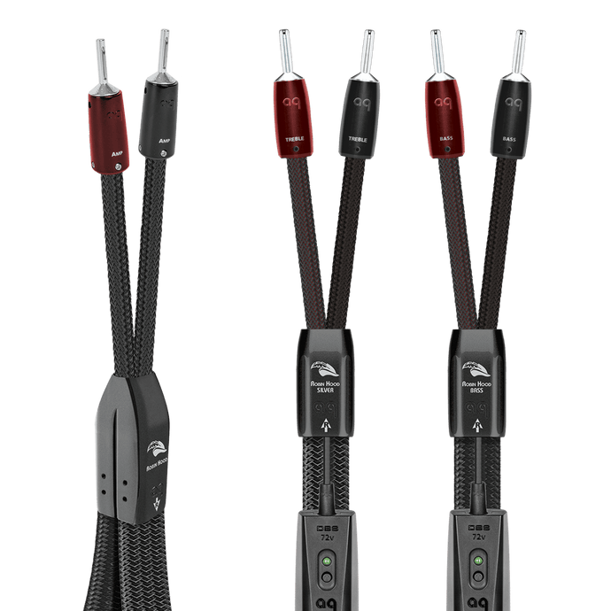 audioquest-robin-hood-silber-biwire-combo-lautsprecherkabel image 4