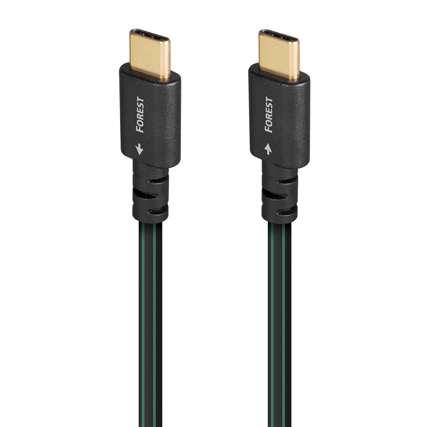 audioquest-forest-usb-kabel-usb-c-auf-c-0-5-silber image 1
