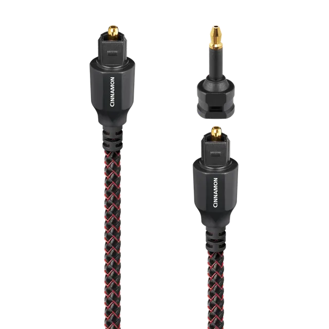 audioquest-cinnamon-optisch-toslink-kabel-silber image 1