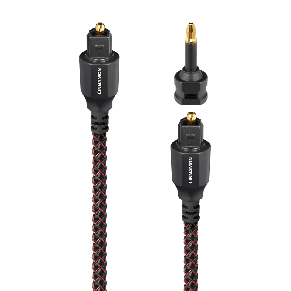 audioquest-cinnamon-optisch-toslink-kabel-silber image 1