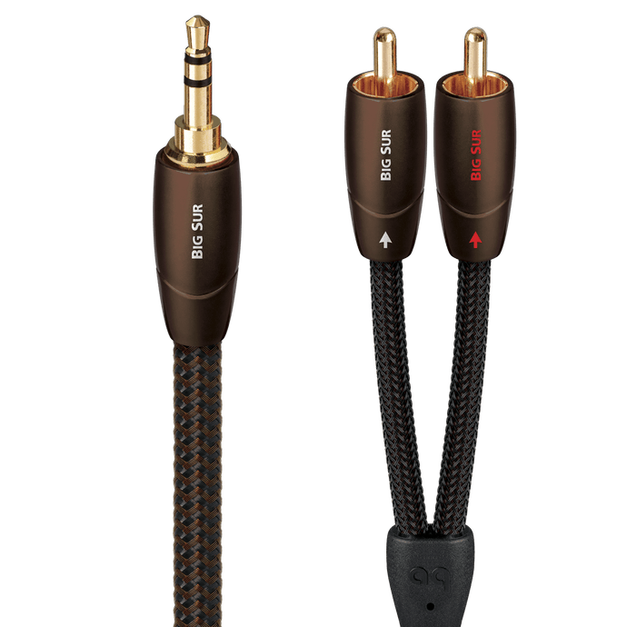audioquest-big-sur-3-5mm-auf-rca-audiokabel-kupfer image 2