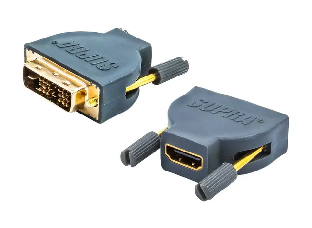 supra-hd-hdmi-dvi-f-m-adapter-vergoldet-anthrazit image 1